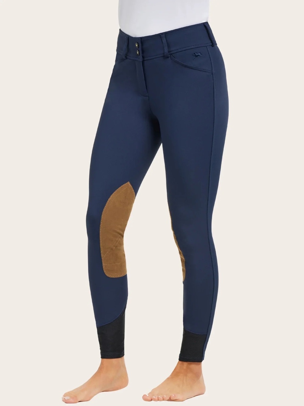 R.J. Classics Navy Riding Gulf Natural Rise Breeches
